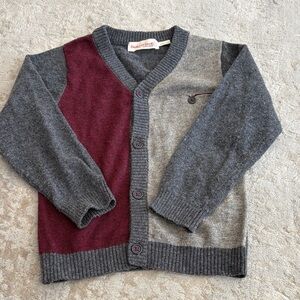 Deux par Deux size 3 Colorblock Cardigan Sweater
